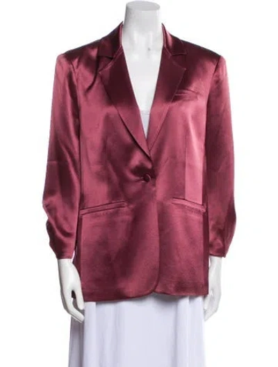 Pre-owned Cinq À Sept Blazer In Pink