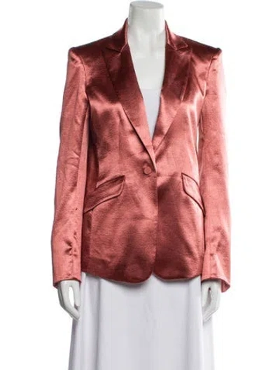 Pre-owned Cinq À Sept Blazer In Pink
