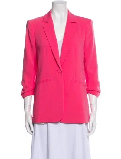 Pre-owned Cinq À Sept Blazer In Pink