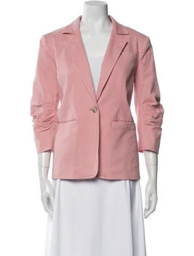 Pre-owned Cinq À Sept Blazer In Pink