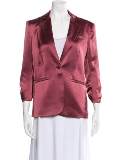 Pre-owned Cinq À Sept Blazer In Pink