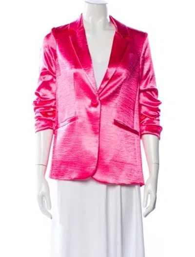 Pre-owned Cinq À Sept Blazer In Pink