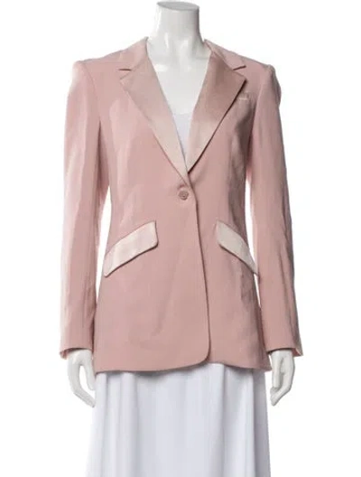 Pre-owned Cinq À Sept Blazer In Pink
