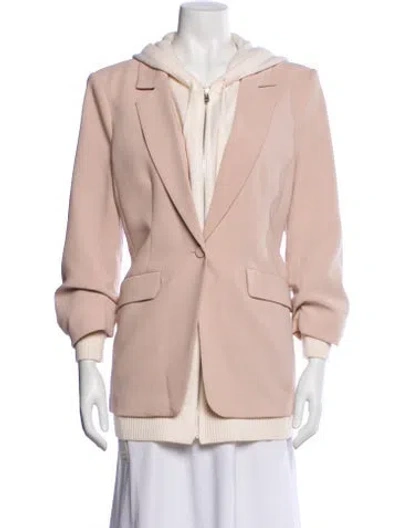 Pre-owned Cinq À Sept Blazer In Pink