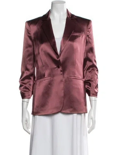 Pre-owned Cinq À Sept Blazer In Pink