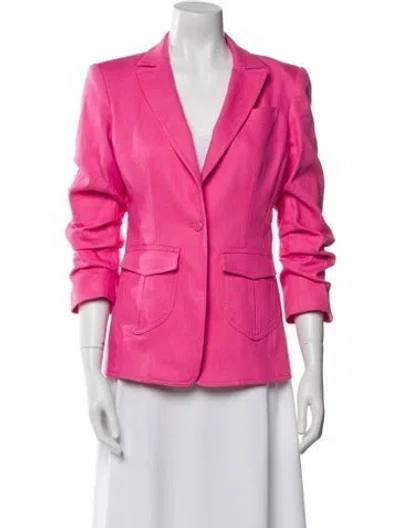Pre-owned Cinq À Sept Blazer In Pink