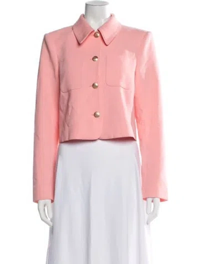 Pre-owned Cinq À Sept Blazer In Pink