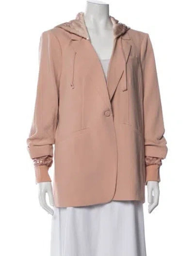Pre-owned Cinq À Sept Blazer In Pink