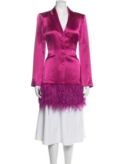 Pre-owned Cinq À Sept Blazer In Pink
