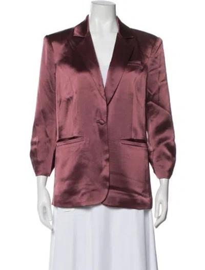 Pre-owned Cinq À Sept Blazer In Pink