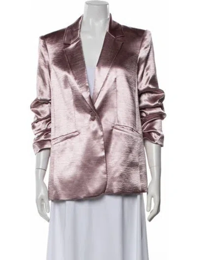 Pre-owned Cinq À Sept Blazer In Pink
