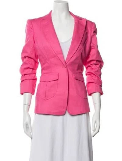 Pre-owned Cinq À Sept Blazer In Pink