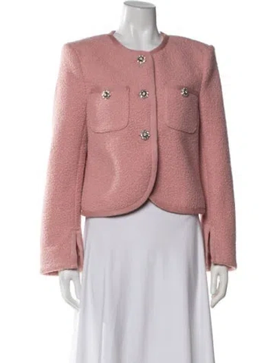 Pre-owned Cinq À Sept Blazer In Pink