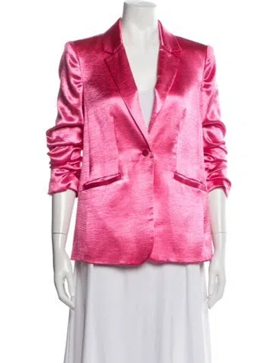 Pre-owned Cinq À Sept Blazer In Pink