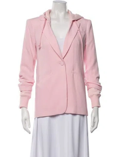 Pre-owned Cinq À Sept Blazer In Pink