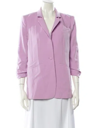 Pre-owned Cinq À Sept Blazer In Purple