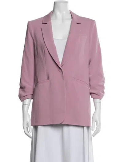 Pre-owned Cinq À Sept Blazer In Purple