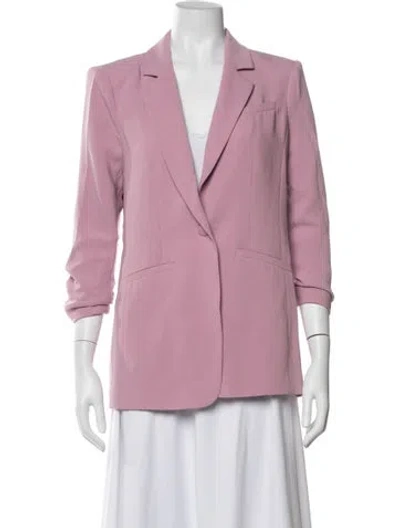 Pre-owned Cinq À Sept Blazer In Purple