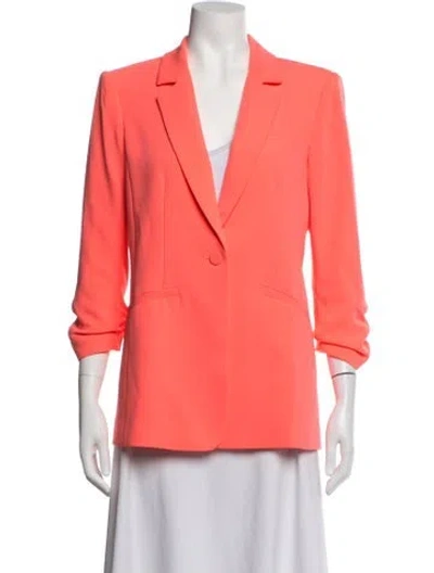 Pre-owned Cinq À Sept Blazer In Red