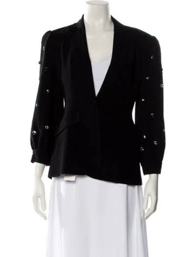 Pre-owned Cinq À Sept Blazer W/ Tags In Black