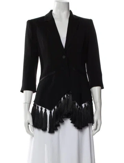 Pre-owned Cinq À Sept Blazer W/ Tags In Black