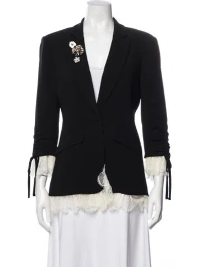 Pre-owned Cinq À Sept Blazer W/ Tags In Black