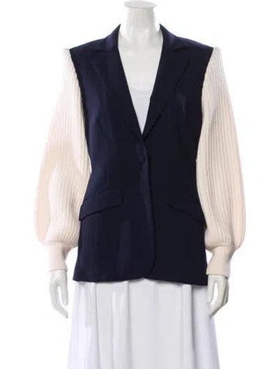 Pre-owned Cinq À Sept Blazer W/ Tags In Blue