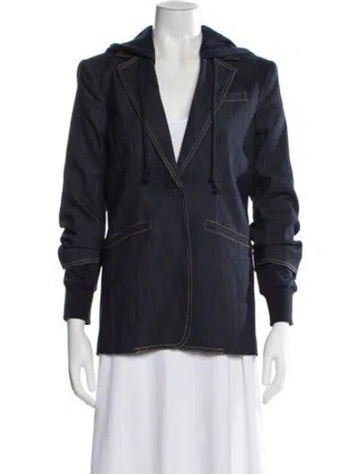 Pre-owned Cinq À Sept Blazer W/ Tags In Blue