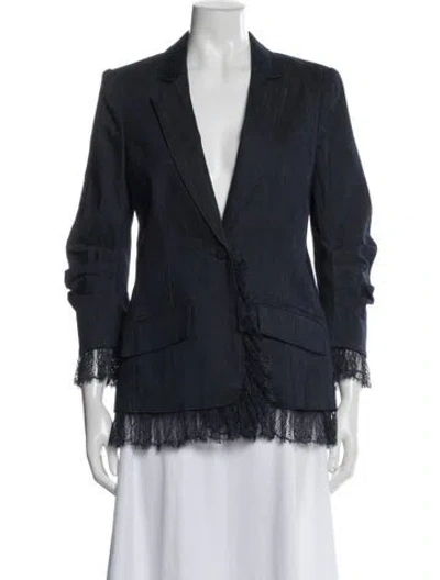Pre-owned Cinq À Sept Blazer W/ Tags In Blue