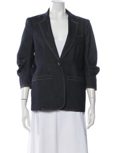 Pre-owned Cinq À Sept Blazer W/ Tags In Blue