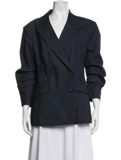 Pre-owned Cinq À Sept Blazer W/ Tags In Blue