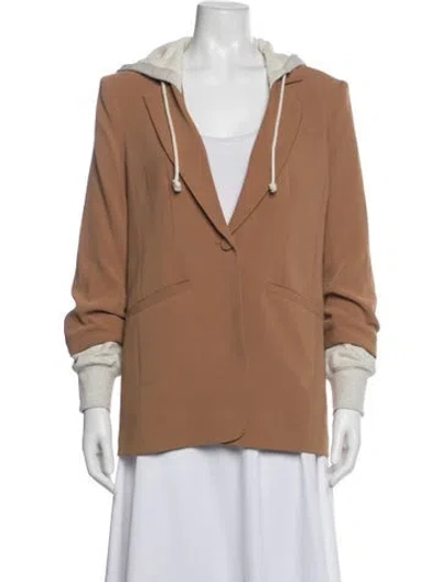 Pre-owned Cinq À Sept Blazer W/ Tags In Brown