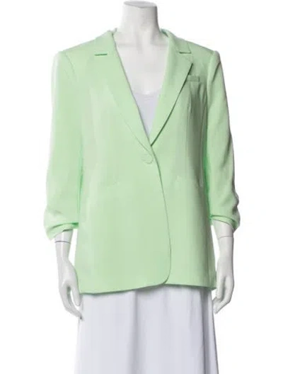 Pre-owned Cinq À Sept Blazer W/ Tags In Green