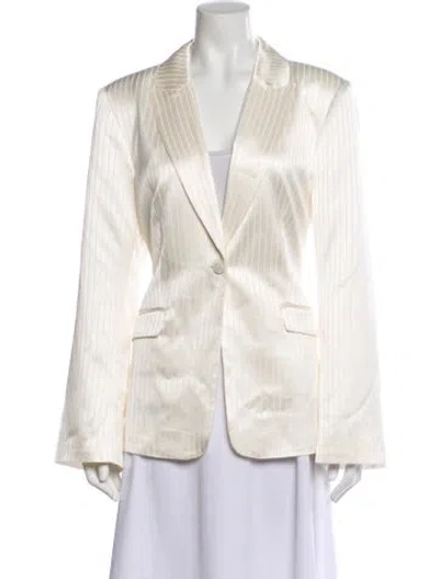 Pre-owned Cinq À Sept Blazer W/ Tags In Neutral