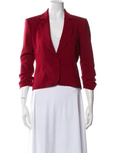 Pre-owned Cinq À Sept Blazer W/ Tags In Red