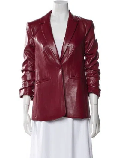 Pre-owned Cinq À Sept Blazer W/ Tags In Red