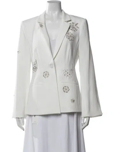 Pre-owned Cinq À Sept Blazer W/ Tags In White