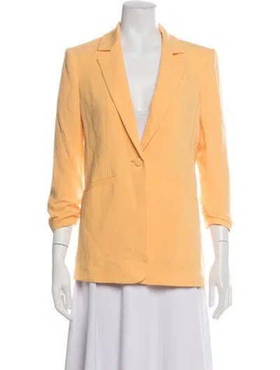 Pre-owned Cinq À Sept Blazer W/ Tags In Yellow