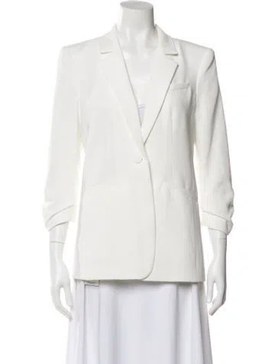 Pre-owned Cinq À Sept Blazer In White