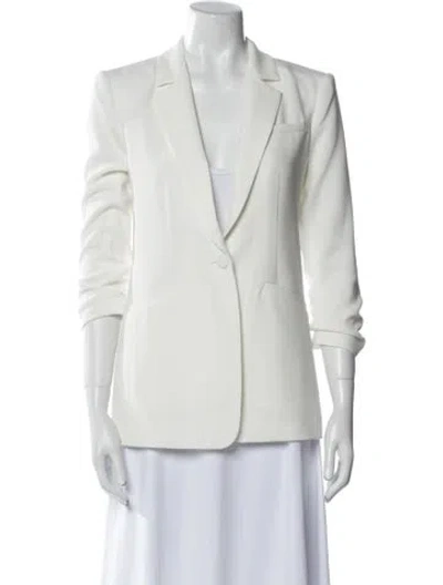 Pre-owned Cinq À Sept Blazer In White