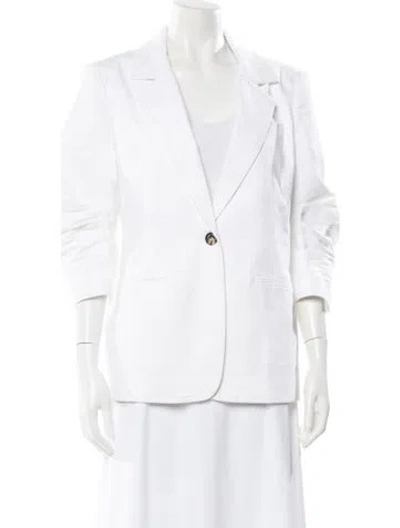 Pre-owned Cinq À Sept Blazer In White