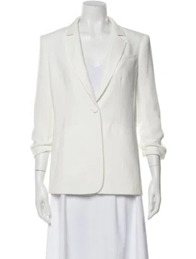 Pre-owned Cinq À Sept Blazer In White