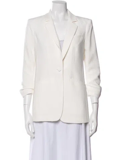 Pre-owned Cinq À Sept Blazer In White