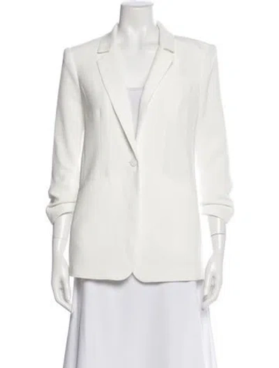 Pre-owned Cinq À Sept Blazer In White
