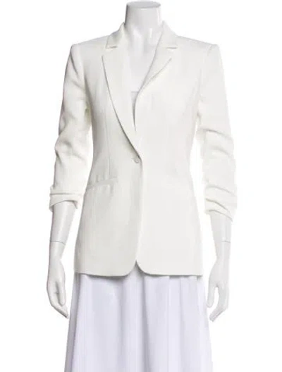 Pre-owned Cinq À Sept Blazer In White