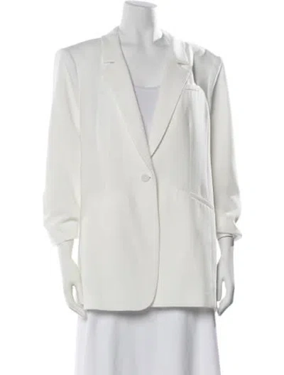 Pre-owned Cinq À Sept Blazer In White