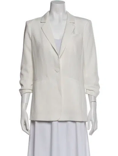 Pre-owned Cinq À Sept Blazer In White