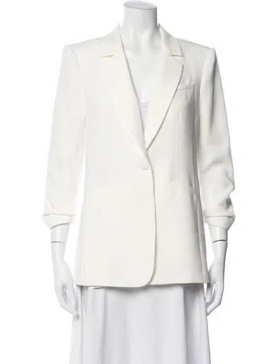 Pre-owned Cinq À Sept Blazer In White