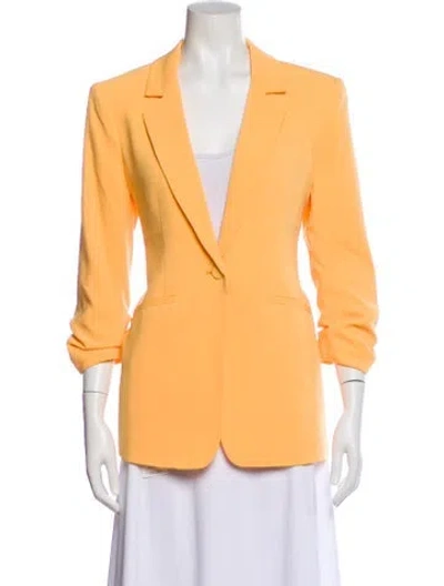Pre-owned Cinq À Sept Blazer In Yellow