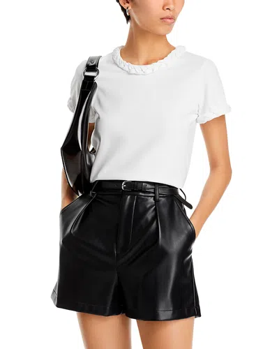 Cinq À Sept Cinq A Sept Braided Cotton Tee In White